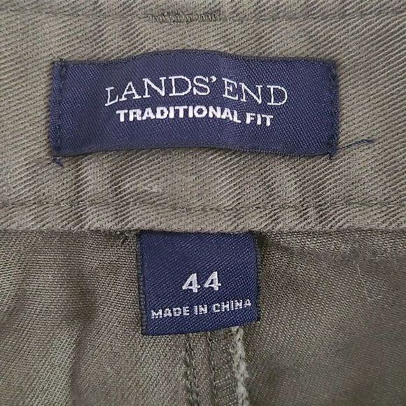 Lands' End Men's Athletic Fit Comfort-First Knockabout Chino Pants Size 44 - Picture 2 of 7